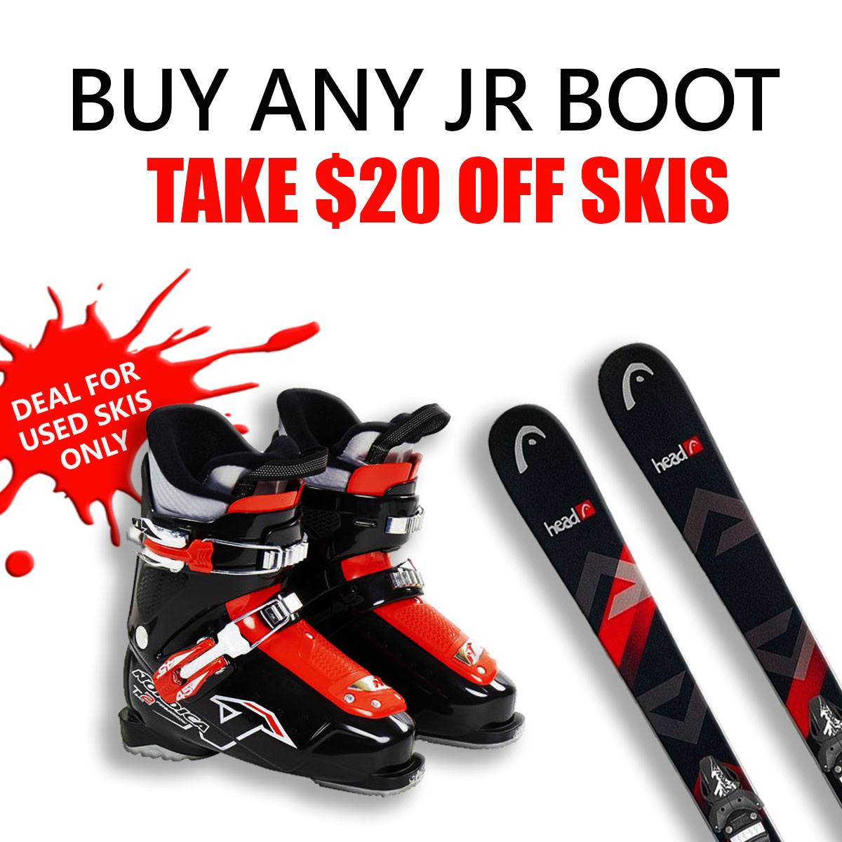 used skis and boots for sale near me