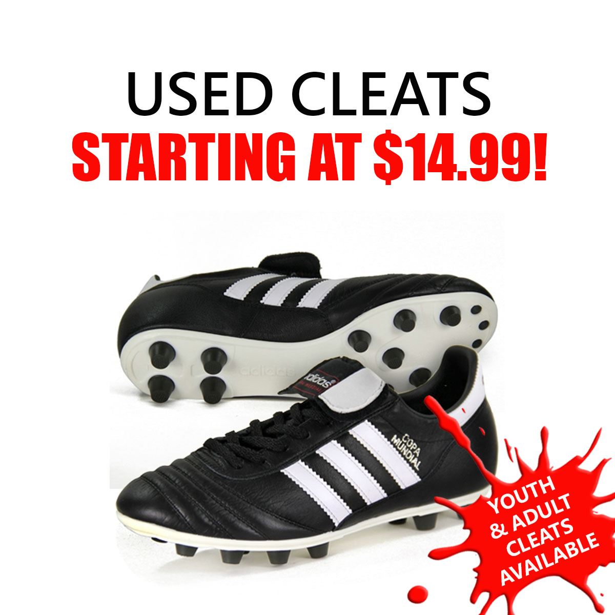 sell used soccer cleats