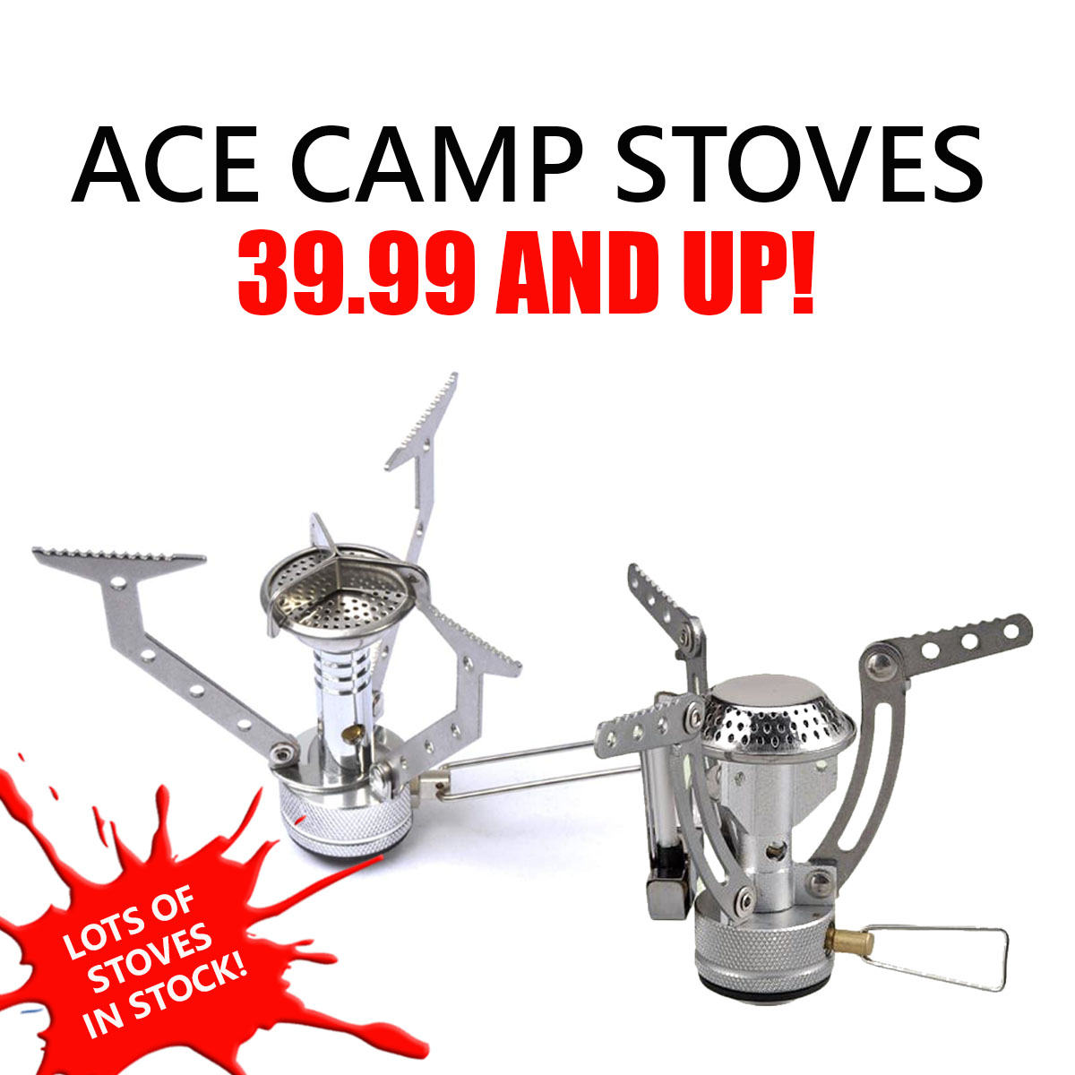 camping equipment clearance sale