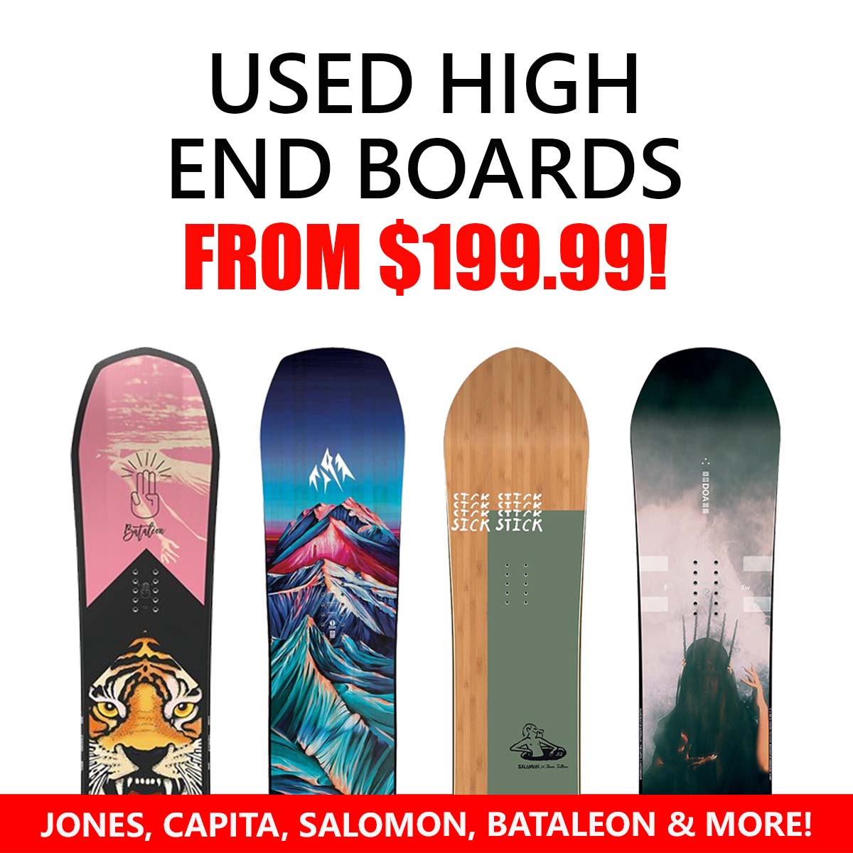 used snowboards for sale online