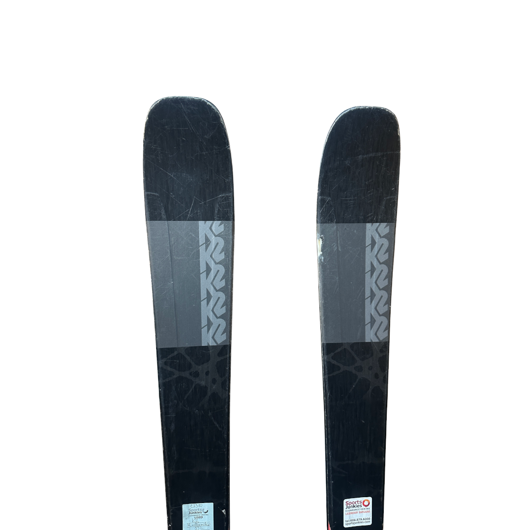 K2 Mindbender 99 Ti - 2022 + Salomon M11 Bindings 177 - Image 2